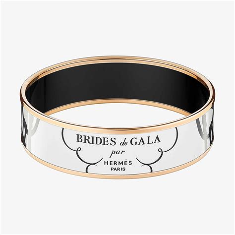 hermes brides de gala tattoo bracelet|Brides de Gala Tatoo XL Enamel Bangle .